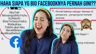 PROFIL amp BIO FACEBOOK TERKOCAK 😂🤣 [upl. by Hapte]