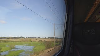 ECML on an LNER 225 101024 [upl. by Adnac]