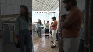 ✅Interior Design Discussion interiordesign interiors sitevisit family aureleointerior shorts [upl. by Dupaix]