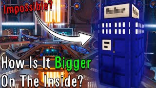 Explaining How the TARDIS works using MINECRAFT [upl. by Aissilem]