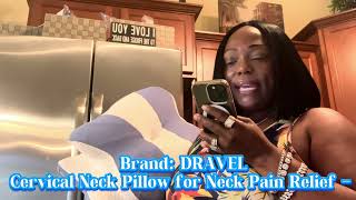 Cervical Neck Pillow for Neck Pain Relief [upl. by Llertnor]