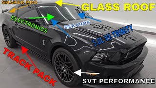 FULLY LOADED 2014 SHELBY GT500 GLASS ROOF BLACK 4K WALKAROUND 14764Z SOLD [upl. by Lobiv761]