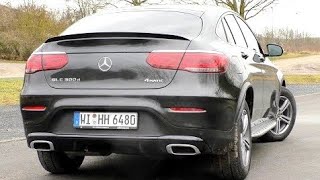 2022 Mercedes GLC 300d Coupe 4MATIC 245 PS TEST DRIVE [upl. by Nimar]