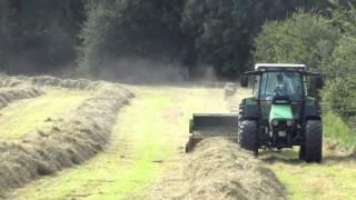 Deutz AgroStar 638 et JD 456a [upl. by Ttenaj500]