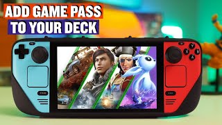 How to Add Game Pass to Your Steam Deck Easily [upl. by Inobe]