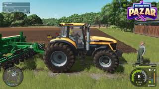 What Happens if you run over Grandpa in Farming Simulator 25 [upl. by Lucais]