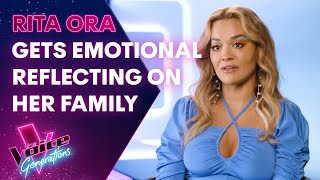 Rita Ora Reflects On Family  Coach Family Reflections  The Voice Australia [upl. by Dnumsed242]