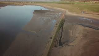 Ulverston Viaduct  Collins Weir uncoved Nov 2024 [upl. by Nelrah]