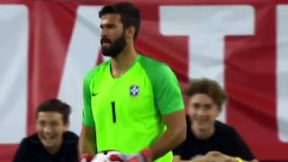 Emiliano Martinez Vs Alisson Becker ULTIMATE SAVES [upl. by Adnilym912]