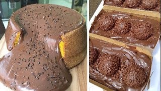 10 Quick and Easy Chocolate Cake Decorating Tutorials  Yummy Chocolate Cake Recipes [upl. by Inacana]