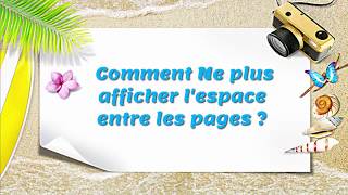 Comment Ne plus afficher lespace entre les pages dans Word [upl. by Killarney]