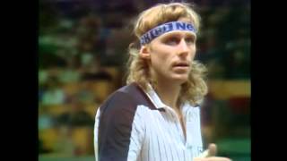 1980 Stockholm Open Final Borg vs McEnroe [upl. by Faina]