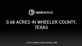 Property 15285 048 acres in Wheeler County TX [upl. by Birchard]