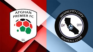 Afghan Premier FC vs Modesto City FC March 31st 230 PM [upl. by Aitnyc122]