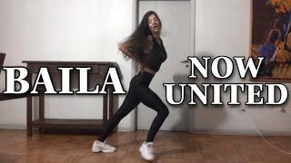 DANCE TUTORIAL  BAILA  Now United espelhado [upl. by Demaria284]