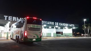 TERMINAL RODOVIÁRIO ÔNIBUS ANDORINHA CÂNDIDO MOTA OUT2024 [upl. by Anile358]