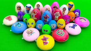 Looking for Cocomelonblocks Little Pony in Mini Eggs and mixed boxes  Satisfying Slime ASRM [upl. by Elraet]