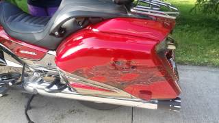 Rush Exhaust GL1800 F6B  ValueAccessories [upl. by Eenram364]