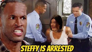 Steffy Arrested Hope Returns to the Company The Bold and The Beautiful Spoilers [upl. by Stavro]