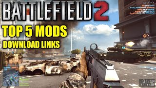 TOP 5 MODS Best Modern Mods For BF2 DOWNLOAD LINKS [upl. by Anertac]