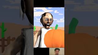 Scary Teacher 3D vs Squid Game Cut Pumpkin Face Mask Halloween Nice or Error shorts shortsvideo [upl. by Elysha]