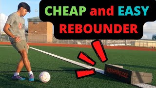 How to make a Football  Soccer Rebounder for less than 60 [upl. by Erdnua]