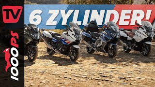 720 Nm im Test  4 neue BMW K 1600 Modelle 2022 [upl. by Einnil]