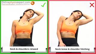 Exercises To Improve Neck Mobility  SCM Muscle Stretch [upl. by Ludovika]