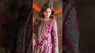 Sajal aly youtubeshorts pakistaniactress song lollywood and bollywood trendingshorts [upl. by Loesceke254]