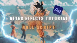 After Effects Tutorial Auto Null Script Beginner Tutorial  Edit Faster [upl. by Aleusnoc]