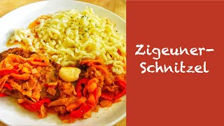 ZigeunerSchnitzel  PaprikaSchnitzel  Naturschnitzel mit feuriger PaprikaSauce  FIL FUX 22 [upl. by Gav]