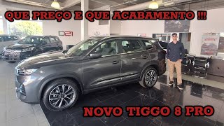 NOVO TIGGO 8 PRO chega com preço de SUV compacto e acabamento padrão Mercedes  tiggo8pro [upl. by Ayres544]