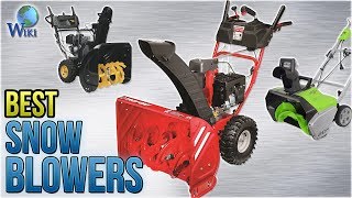 10 Best Snow Blowers 2018 [upl. by Elson]