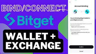 How To Bind your Bitget Wallet with your Bitget Exchange [upl. by Anirtruc]