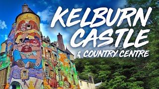 Kelburn Castle amp Country Centre Largs North Ayrshire 2020  The Castle Covered with Graffiti Art [upl. by Oralee]