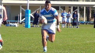 Albert Polu  St Pats Silverstream 1st XV Highlights [upl. by Romeon]