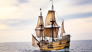 Tour of Mayflower Ship 1620  First Ship of the Pilgrims amp the Puritans Journey [upl. by Seuguh375]