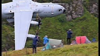 Thrill Seekers F35s amp F15s Soaring Through the Mach Loop [upl. by Aimahs332]