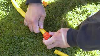 How to Repair a Garden Hose Pipe [upl. by Eimot]