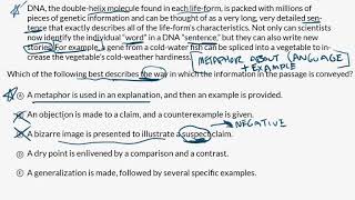 Organization  Praxis Core Reading  Khan Academy [upl. by Letch]