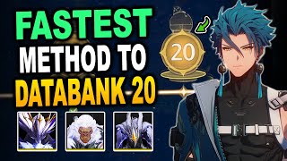 FASTEST Way To Databank Level 20  Wuthering Waves How To Increase Databank Level Fast [upl. by Photima]