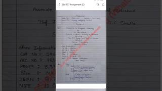 Blis107 Library Catalogning Practical Assignment 20242025  Uprtou uprtou assignment 107 blis [upl. by Ordnaxela]