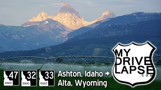 A Drive Around the West Side of the Tetons Ashton Driggs Alta [upl. by Eycats]