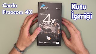 Cardo Freecom 4X Kutu Açılışı [upl. by Etz]