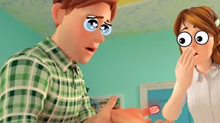 Nursery Rhymes amp Kids Songs  The Boo Boo Song  My father hit his finger with the hammer [upl. by Tneicniv]