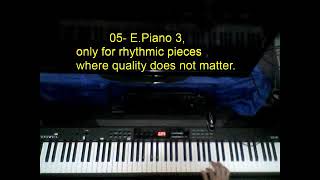 Kurzweil Ka90 Objective sound test Part 2 [upl. by Oremar478]