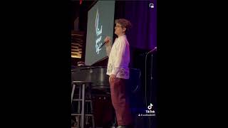 Gaten Matarazzo Singing “She Cries” from “Songs for a New World” Musical by Jason Robert Brown [upl. by Gar480]