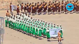 61st Independence Parade March past by school children and Interest groups [upl. by Aneed]