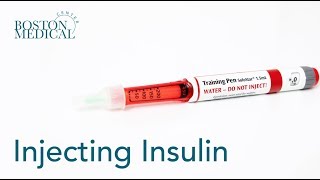 How to Inject Insulin with a Pen and Pen Needle [upl. by Handbook117]