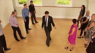 Learn to dance in 10 minutes  easy partner dance basics [upl. by Artinad]